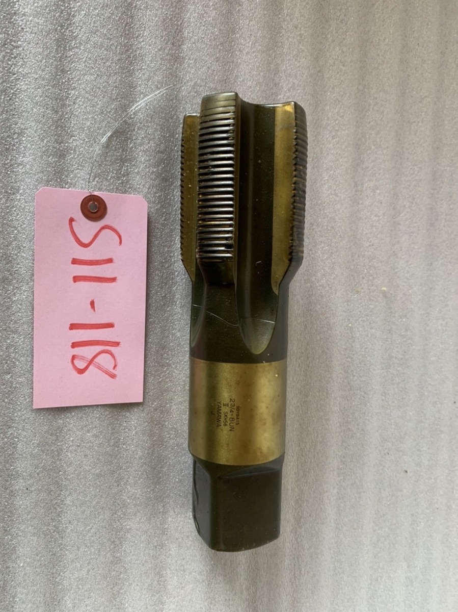未使用品】ハンドタップ 型式:2'3/4-8UN 未使用品】ハンドタップ 型式:2'3/4-8UN