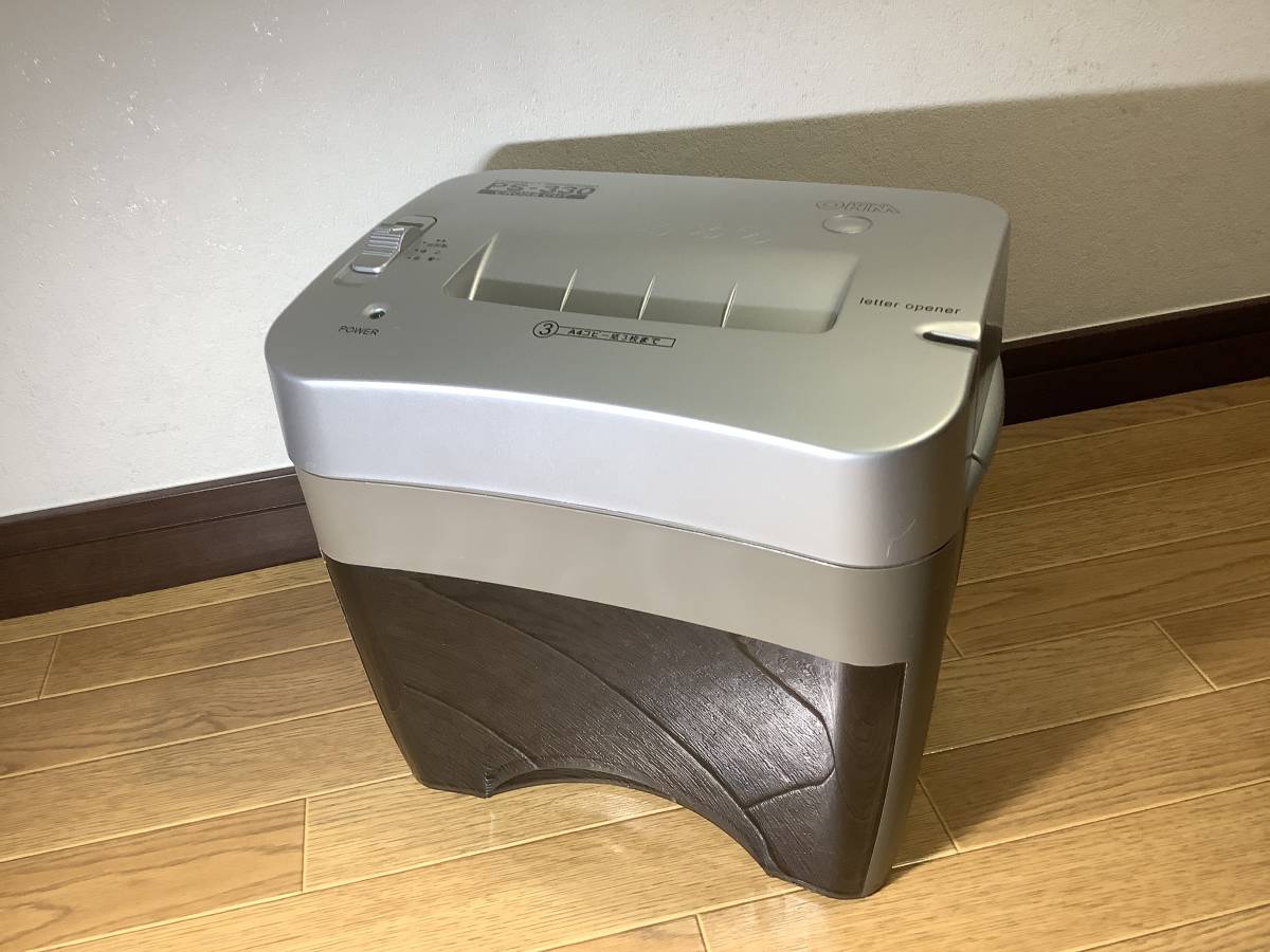 オーム電機 コンパクトシュレッダー PS-330 中古 シュレッダー | caes