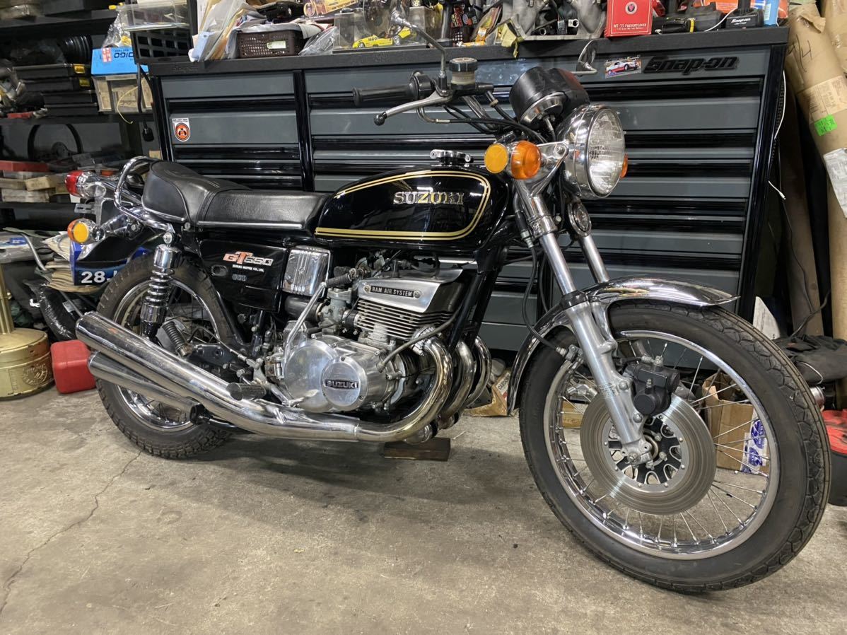 GT550！！後期型　極上車！！！予備検査付き渡し！！！☆売り切り出品☆　GT550GT250GT750_画像1