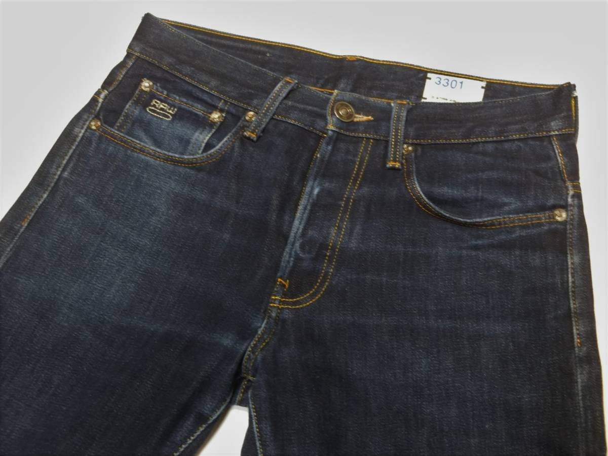 G-STAR RAW ジースターロウ 3301 デニム ジーンズ W29/E322_画像7