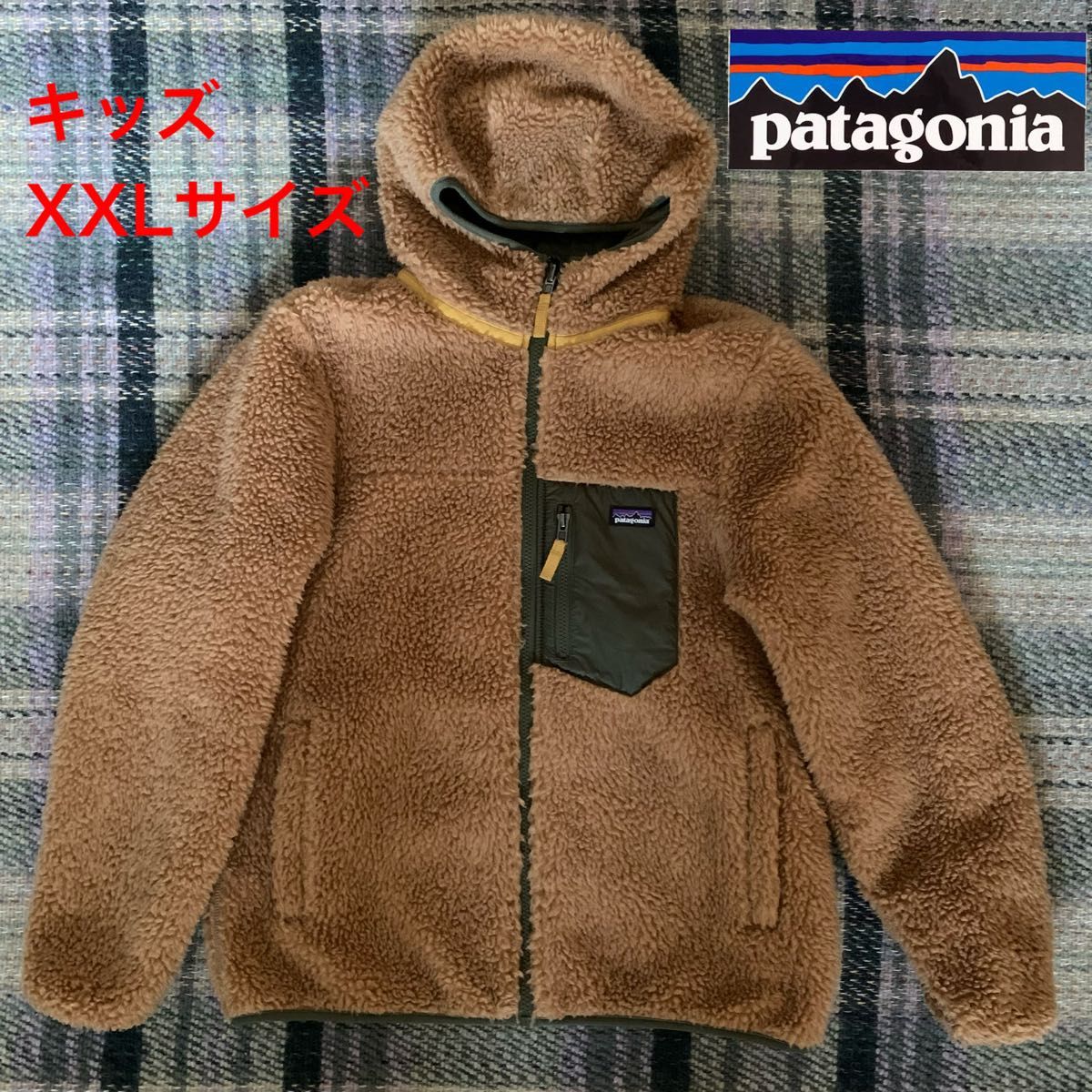 バーゲンで patagoniaキッズリバーシブル レディフレディフーディXS