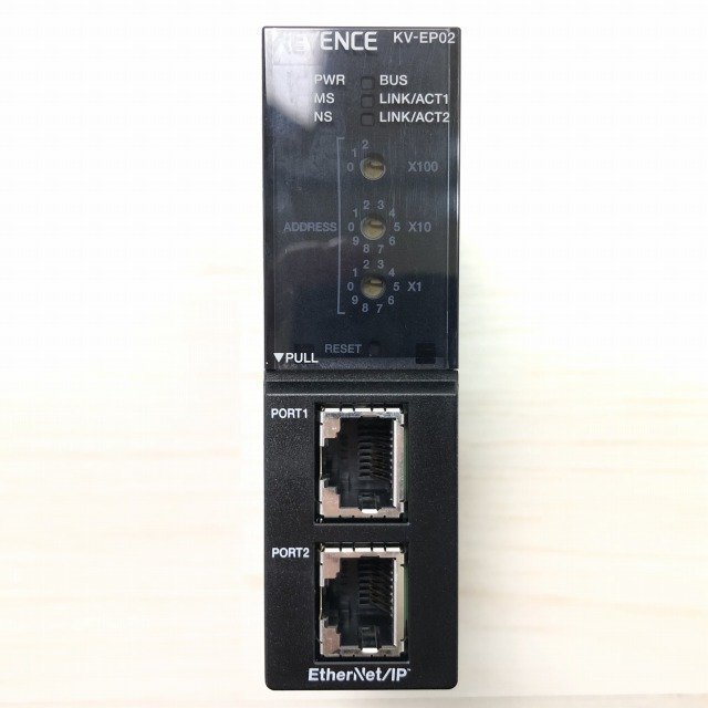KV-EP02 EtherNet/IP 対応通信ユニット プログラマブルコントローラ
