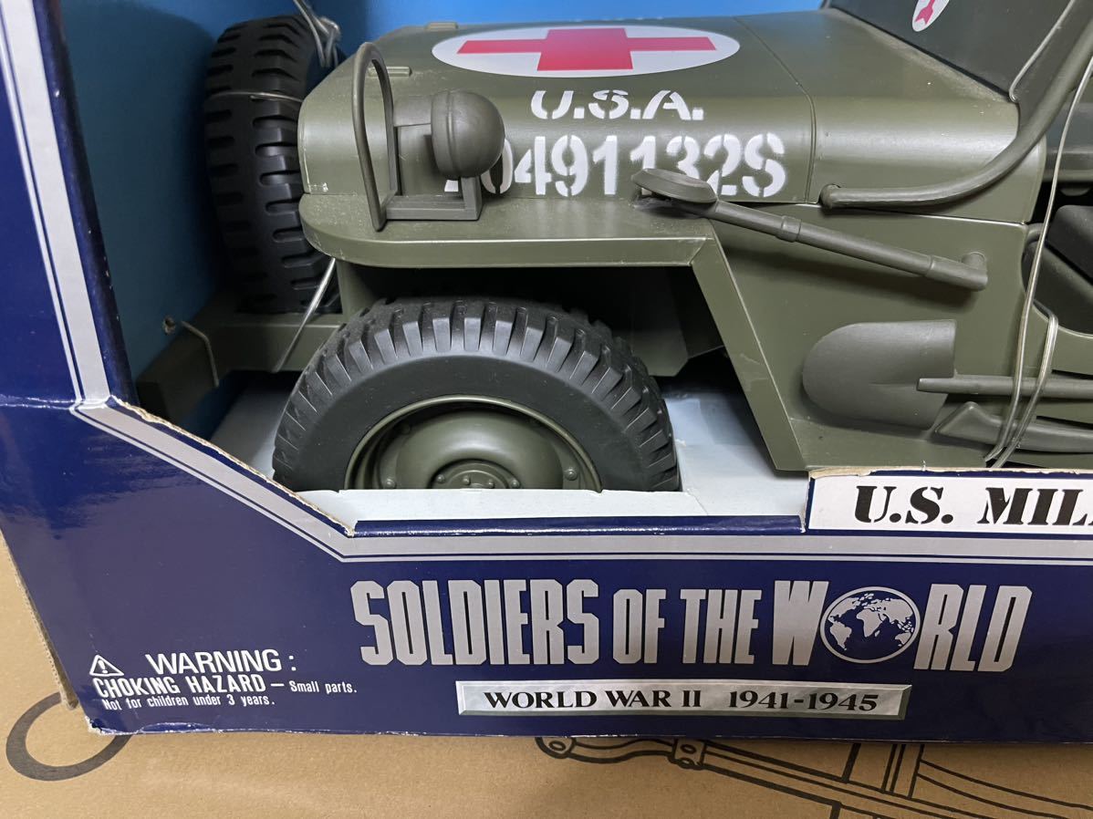 U.S. MILITARY VEHICLE ジープ 完成品 塗装済み GI JOE ジョー 12