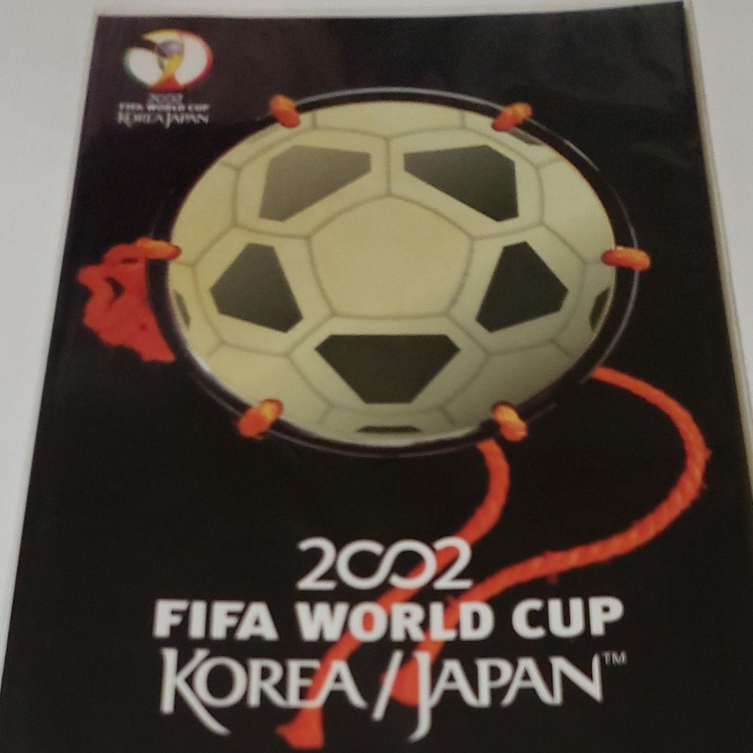 2002 日韓ワールドカップ ステッカーポストカード4点セット