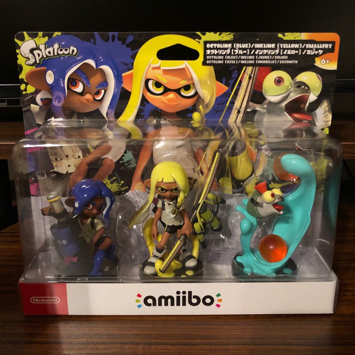 amiibo ヒメ　イイダ　オクトリング　(スプラトゥーンシリーズ)