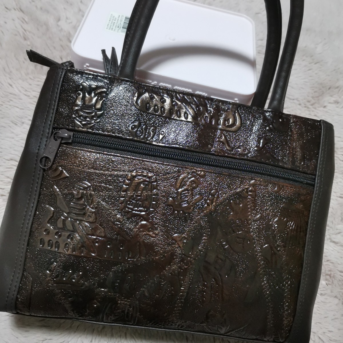 新品未使用 ハンドバッグ 本革 手提げ 茶色 レディース 可愛い ミニ