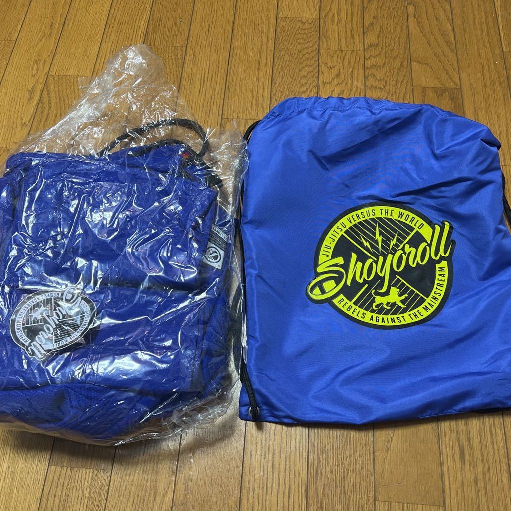 柔術着 SHOYOROLL Batch #71 Competitor Retro (Blue) ショーヨーロールA1L青_画像1