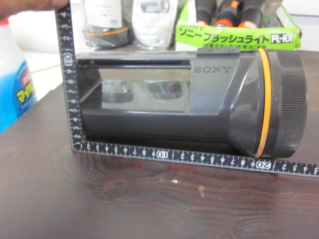 未使用品 昭和レトロ ソニー エバレディフラッシュライト 懐中電灯 FL-171 SONY MADE IN JAPAN ヴィンテージ vintage 当時物_画像5