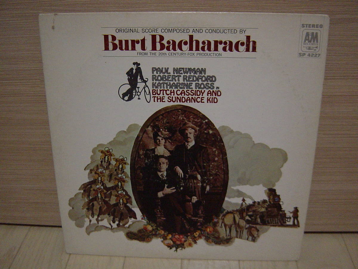 LP[OST] BUTCH CASSIDY AND THE SUNDANCE KID (BURT BACHARACH) バート・バカラック_画像1