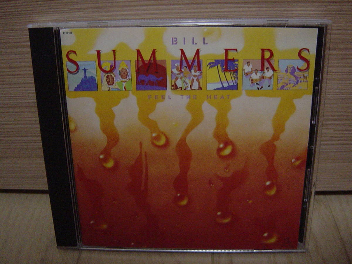 CD[JAZZ] BILL SUMMERS FEEL THE HEAT ビル・サマーズ_画像1