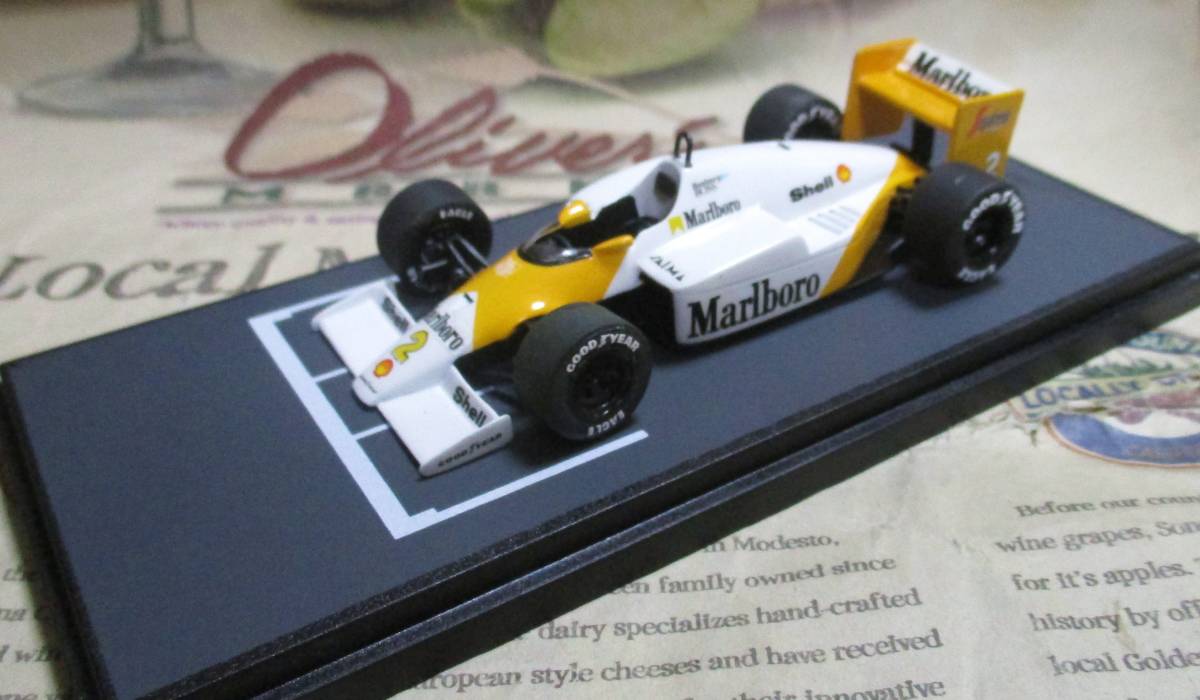 ☆激レア絶版*プロ製作*完成品*Meri*1/43*McLaren MP4/2C #2 Marlboro*Keke Rosberg≠BBR,MR