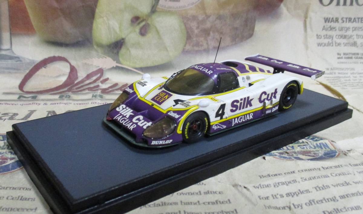 ★レア絶版*Provence*1/43*Jaguar XJR-8 #4 Silk Cut 1987 Le Mans 24h≠BBR,MR_画像1
