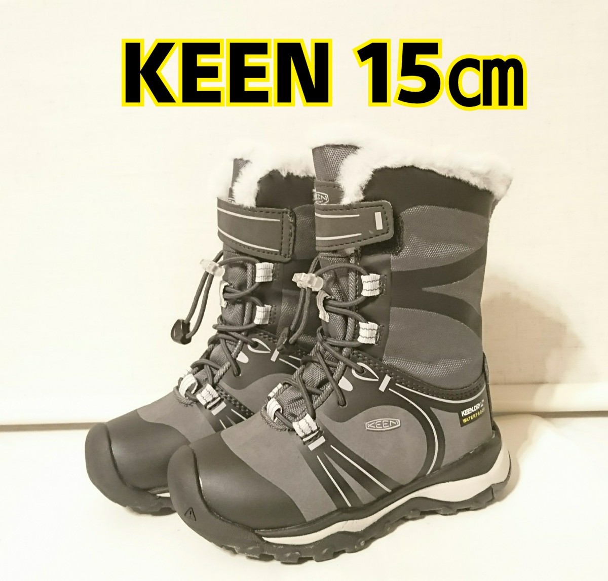 値下げ【美品】キーン KEEN テラドーラ ウィンター キッズ 子供用 スノーブーツ ウィンター スノーブーツ ウィンターブーツ