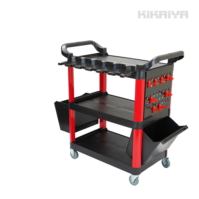  tool Cart 3 step resin bolt less tool wagon total withstand load 150kg light weight push car trolley ( private person sama is addition postage )KIKAIYA