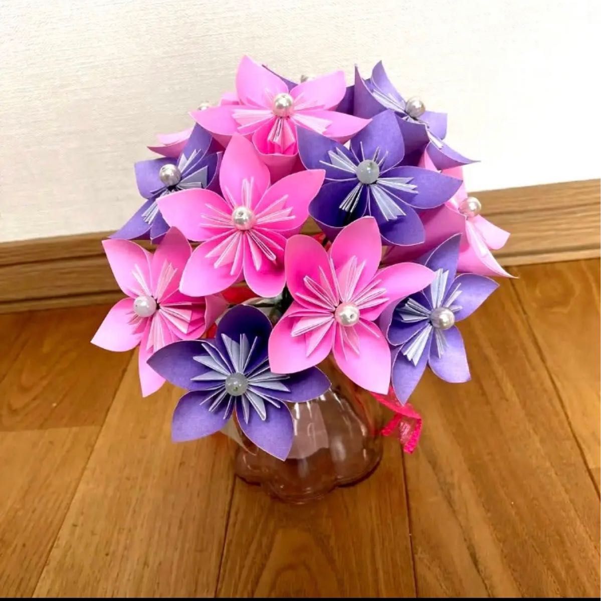 折り紙　花束　ブーケ　ハロウィン　ハンドメイド