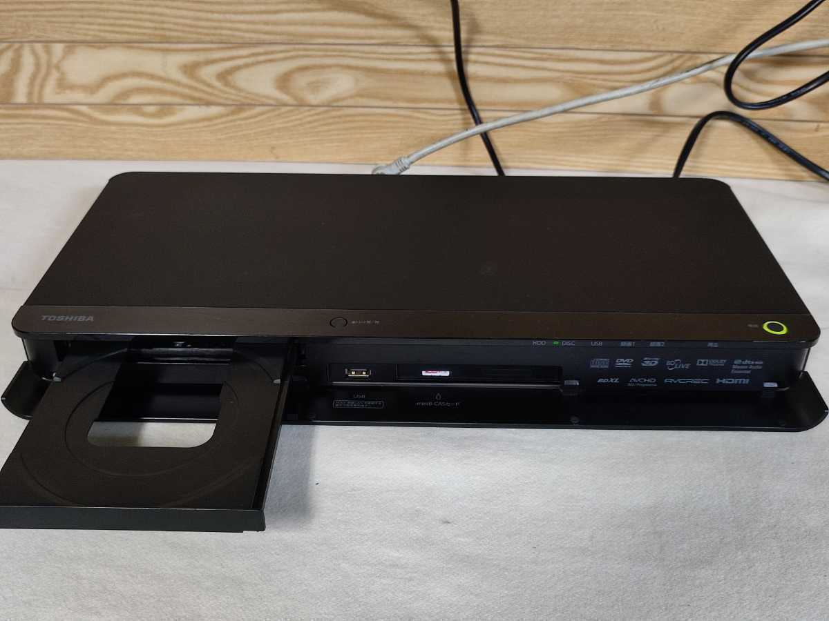 1TB 14年 東芝/REGZA HDD/BDレコーダー DBR-Z420 2番組同時録画 3D対応機 動作確認