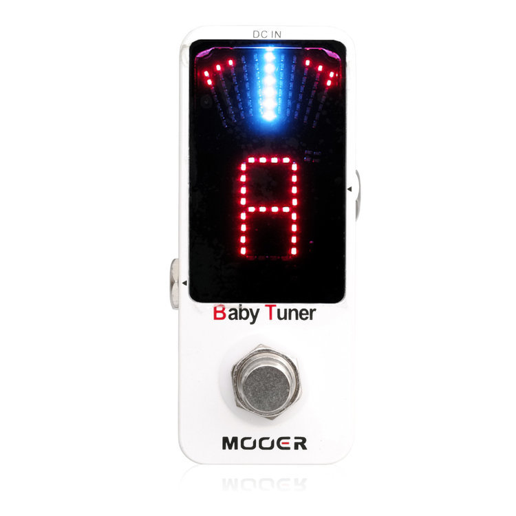 【アウトレット】【保証対象外】 Mooer Baby Tuner / a40256 ±1セントの高精度ミニサイズチューナー！