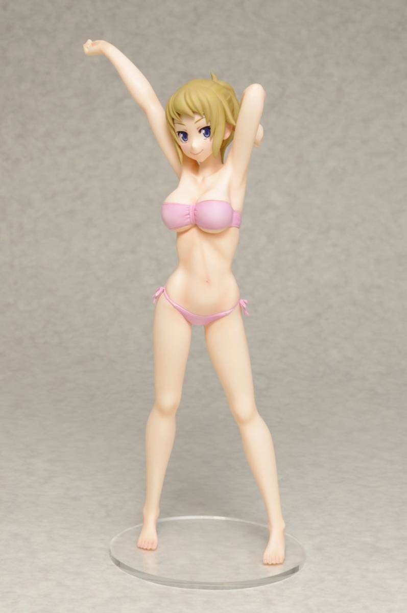 未組品　ウェーブ　ホシノ・フミナ 【Pink Swimwear Ver.】　ガンダムBFT　1/8スケール　ガレージキット　キャラホビ　C3AFA　ワンフェス_画像7