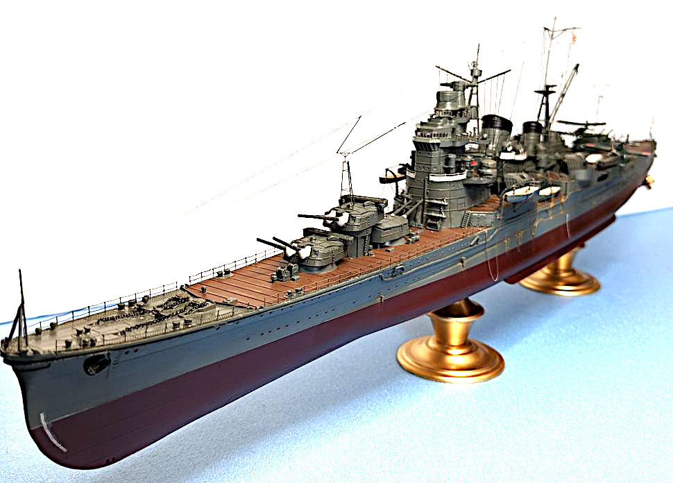 完成品 1/350アオシマ 日本帝国海軍 重巡洋館 妙高 完成品 1/350アオシマ 日本帝国海軍 重巡洋館 妙高