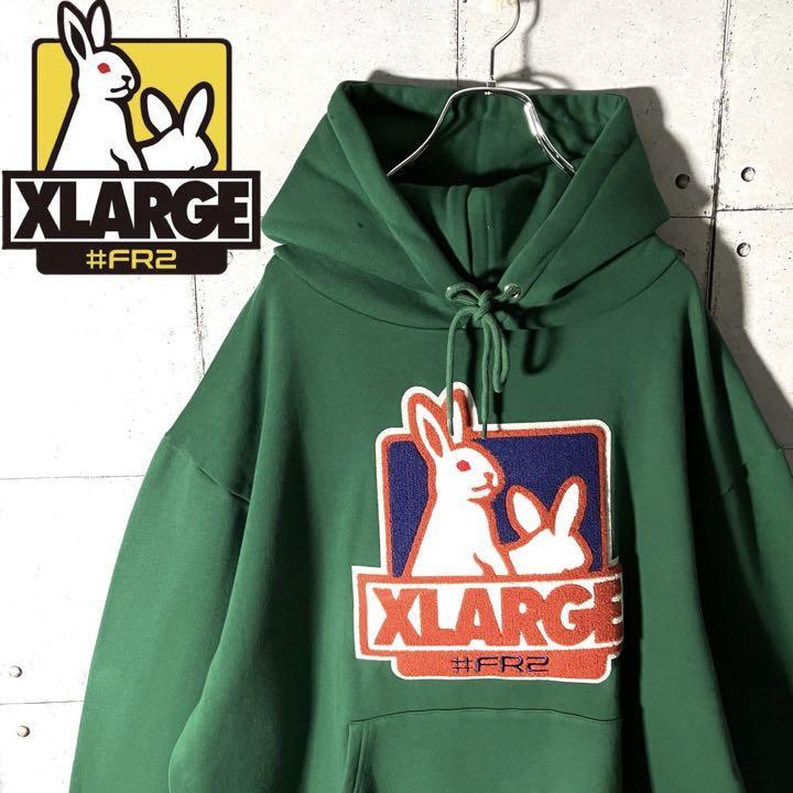 妖艶メルヘンbunny極限定FR2 パーカー XLサイズ XLARGE CUNE 目玉商品