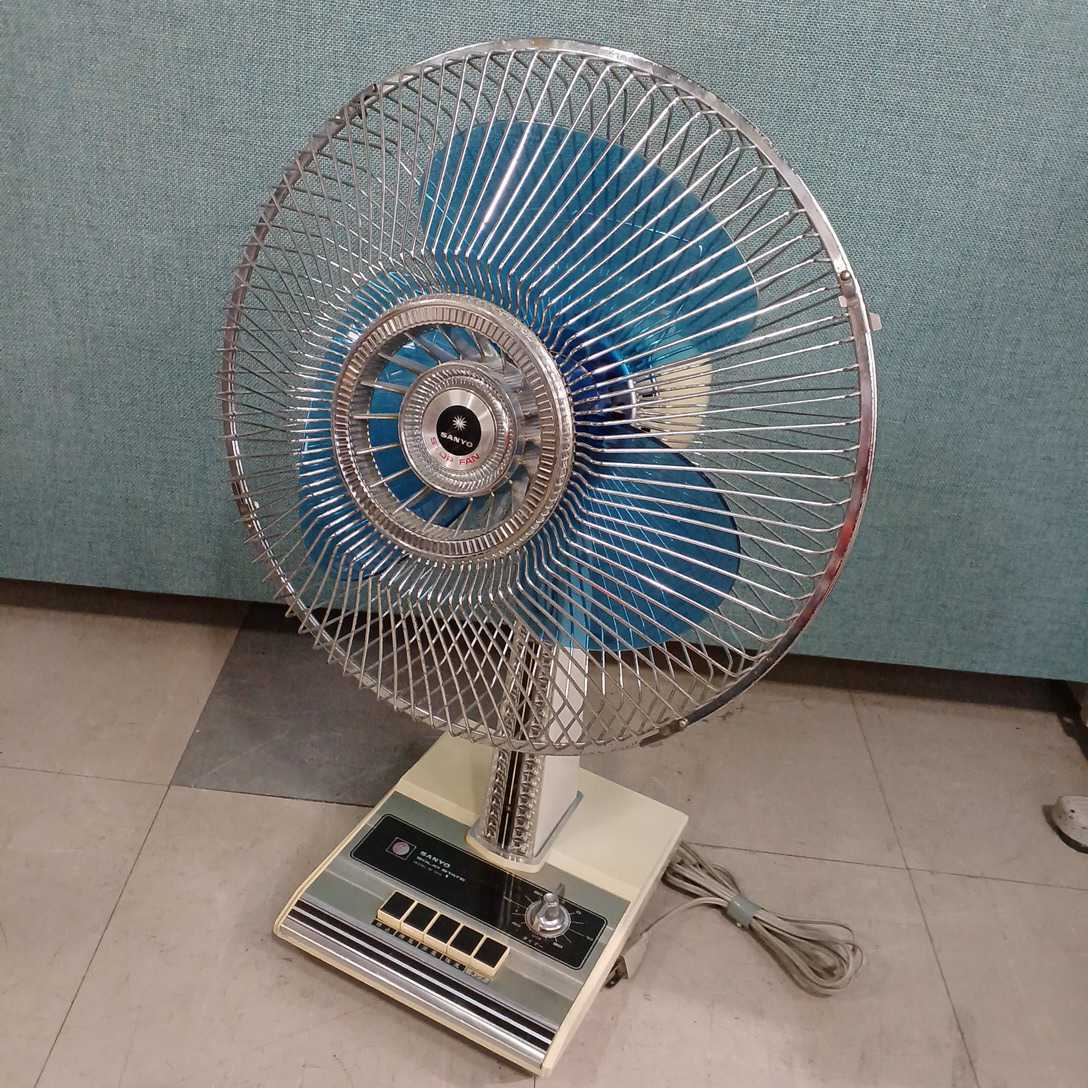 新しい季節 SANYO 昭和 壁掛け扇風機 中古品 sushitai.com.mx