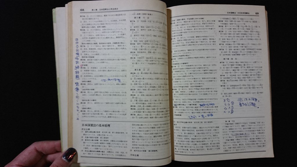 ｖ◆　新政治・経済資料　1974年版　東京法令出版　昭和49年初版　監修/小林直樹 長洲一二　古書/A21_画像3