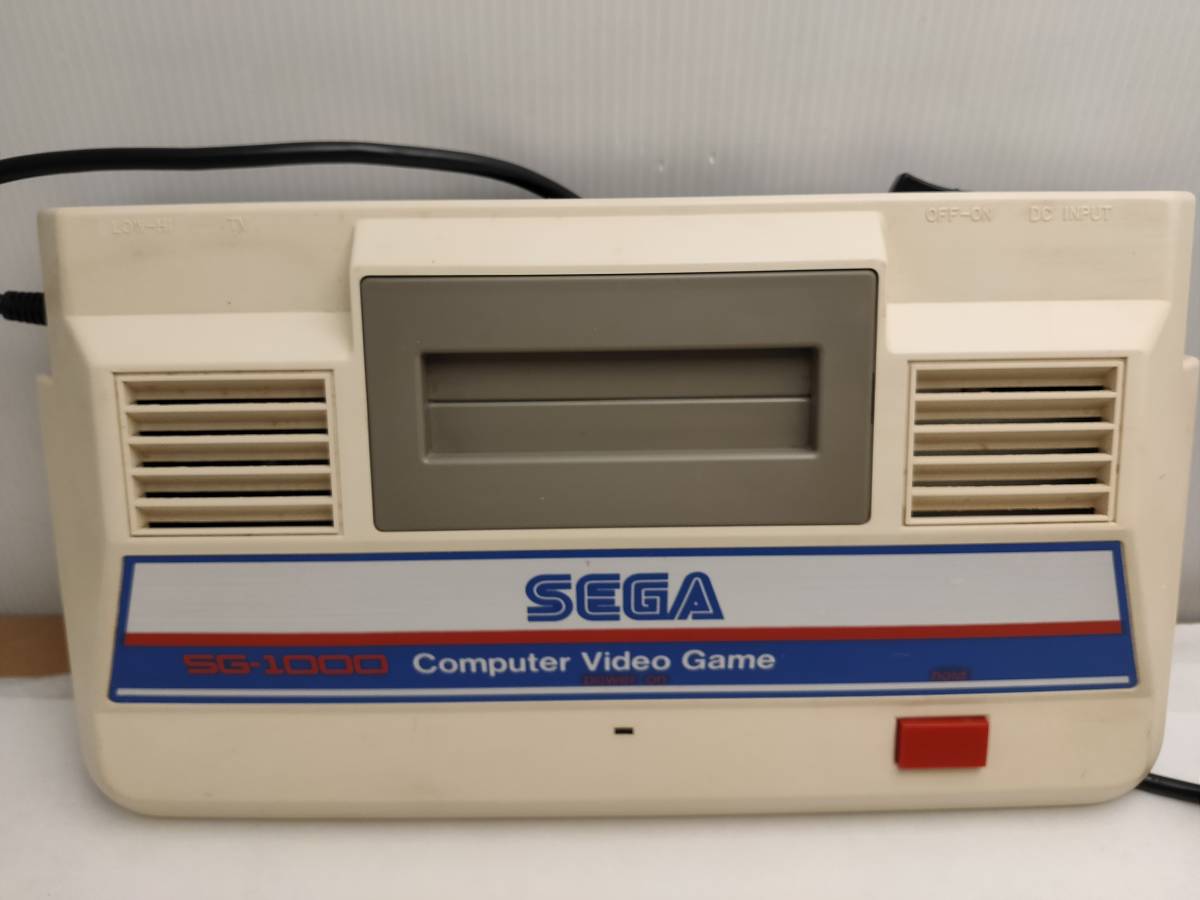 セガ SEGA コンピュータ ビデオ ゲーム SG-1000 本体 ソフト3本 セガ SEGA コンピュータ ビデオ ゲーム SG-1000 本体 ソフト3本
