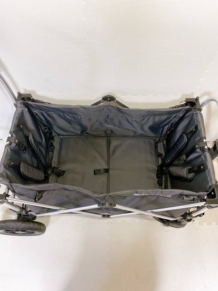 ◇bebepram ベベフラム カート ベビーカー 二人乗り キャリー ワゴン