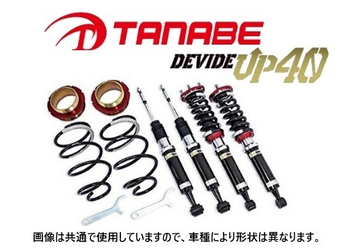 タナベ ディバイドUP40 車高調 (1台分) デリカD5 CV1W 後期 H31/2～　UP40CV1WMCK_画像1