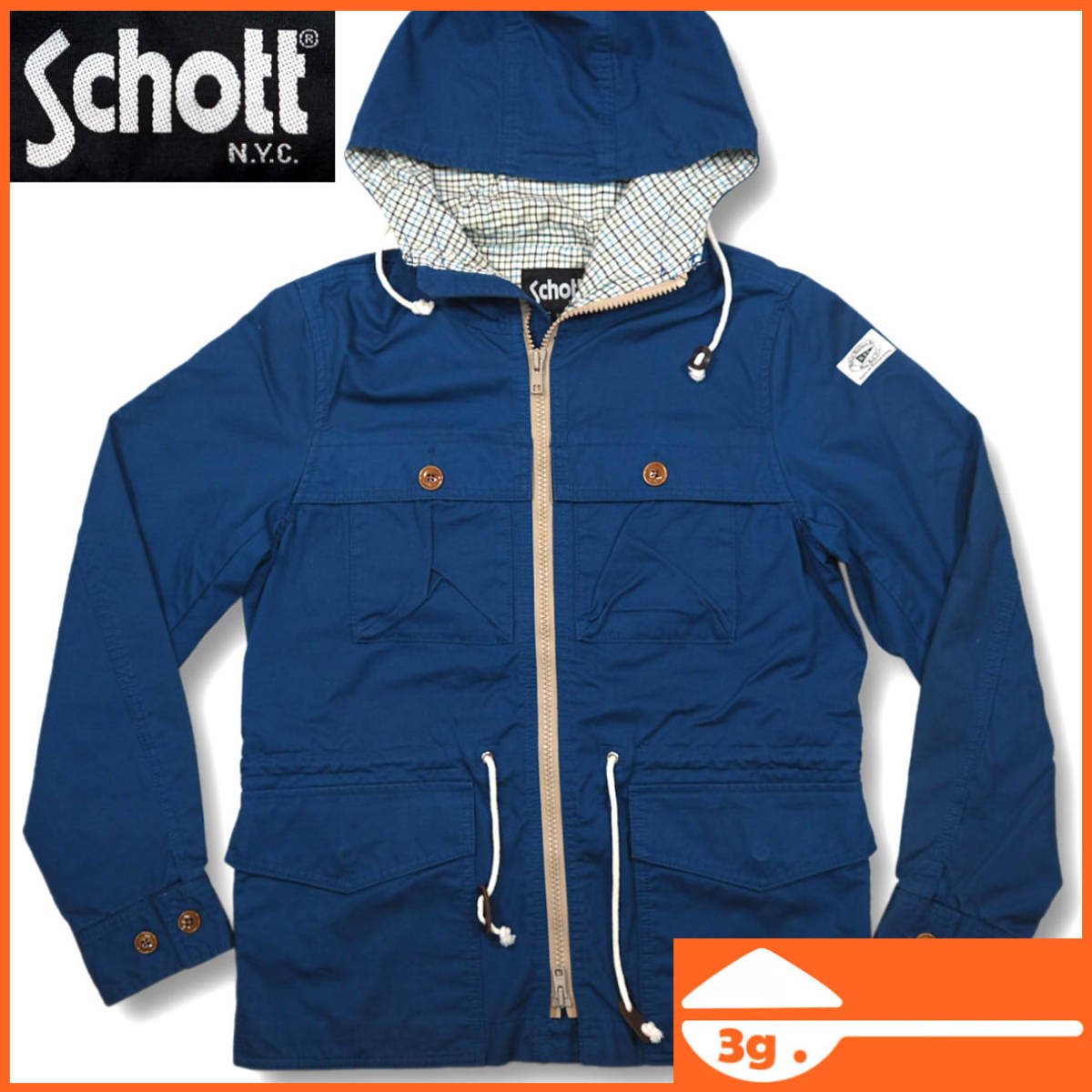 新しいエルメス ジャンパー パーカージャケット 青 ブルー ショット マウンテンパーカー 即決★Schott★メンズS 上野商会 3g. AR2319 ジップアップアウター Sサイズ 新しいエルメス ジャンパー パーカージャケット 青 ブルー ショット マウンテンパーカー 即決★Schott★メンズS 上野商会 3g. AR2319 ジップアップアウター Sサイズ