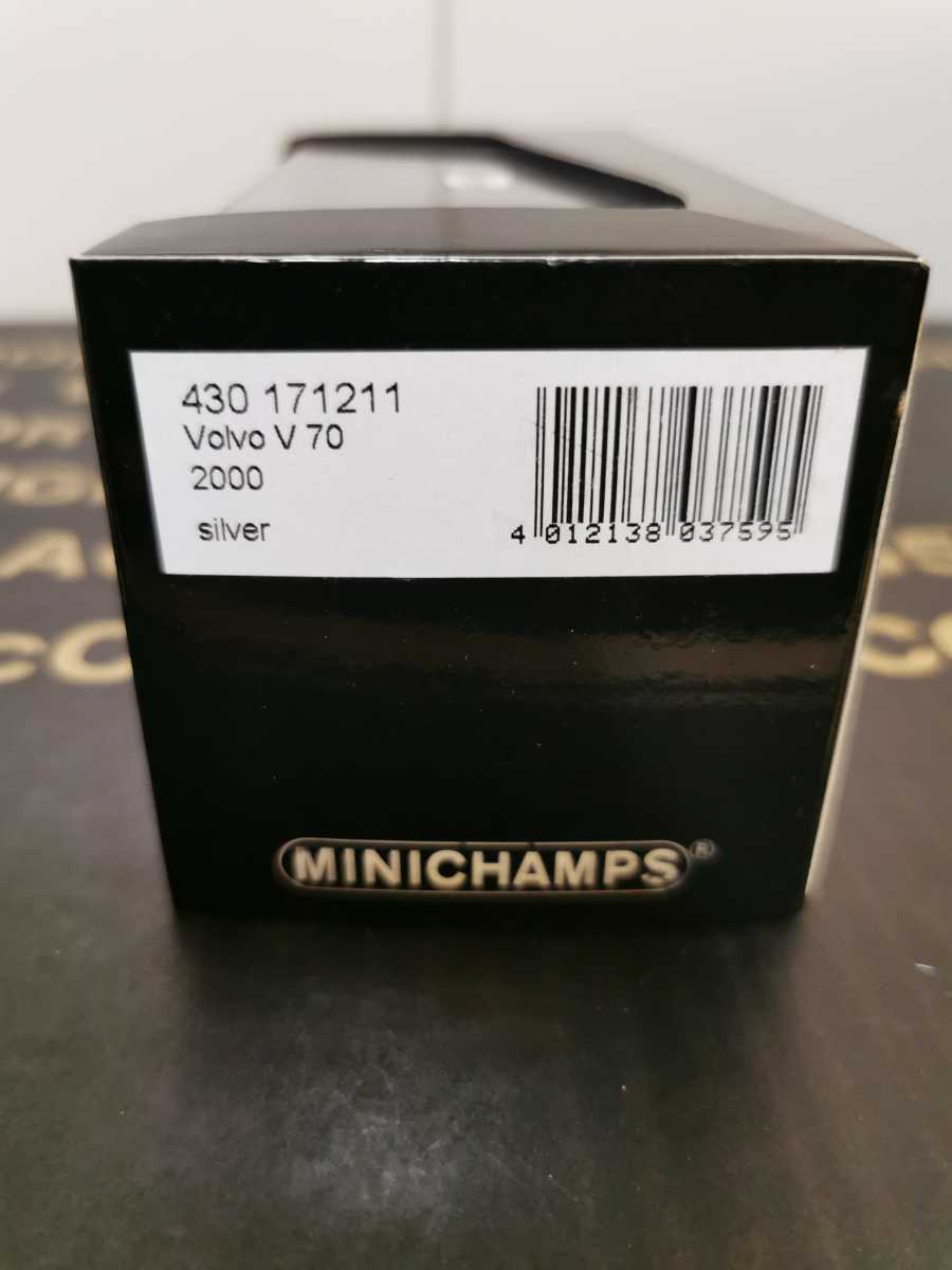 MINICHAMPS ミニチャンプス　ボルボV70　キャノンデール　限定2016 シルバー　レア　希少品　1/43_画像10