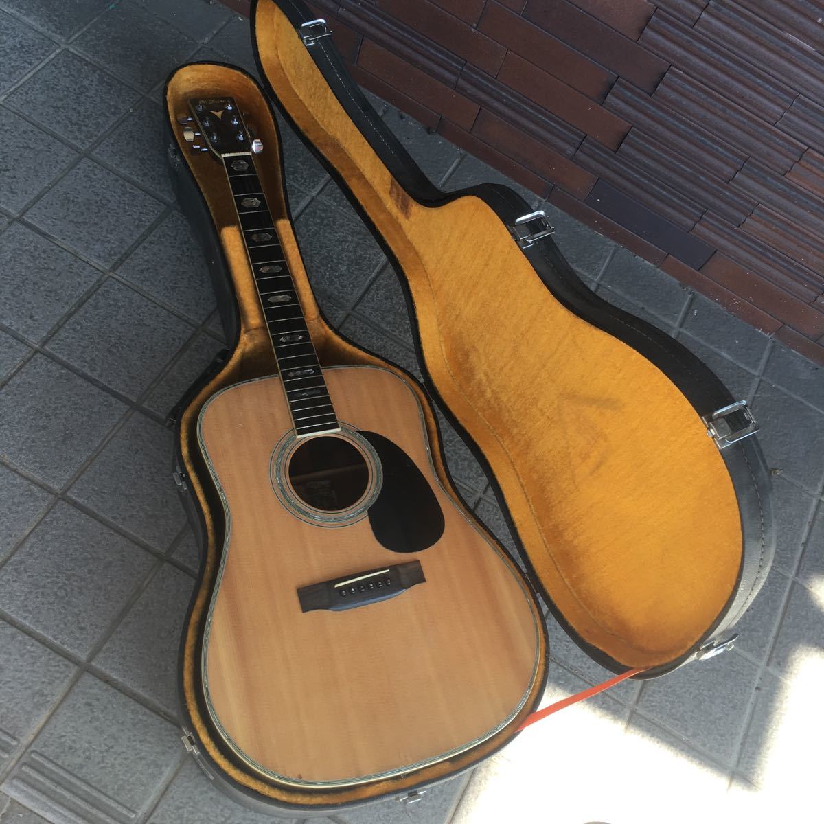 K.Yairi ヤイリギター 1975年製 YW600 アコースティックギター 弦楽器 ハードケース付き アコギ KANI GIFU ヴィンテージ  ジャンク品