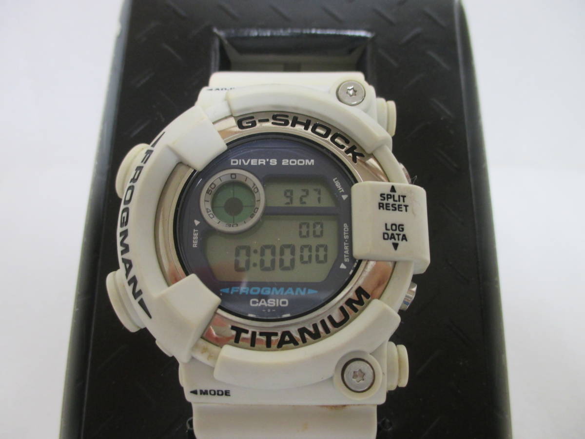 日本製 ◇メン・イン・ホワイトグレー FROGMAN DW