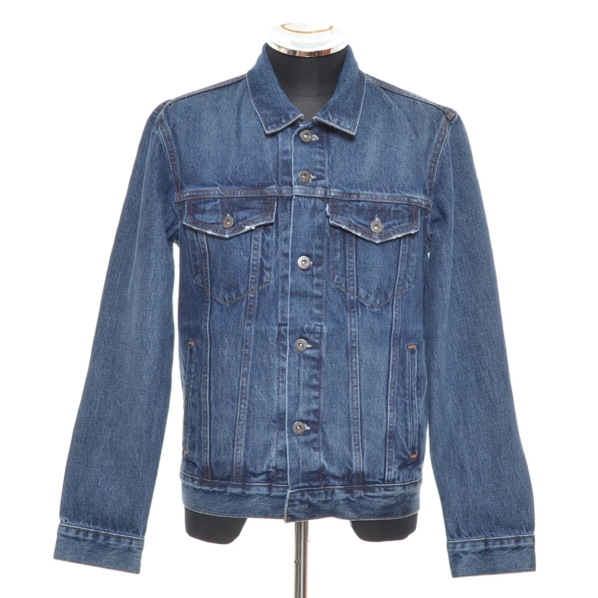 ●366299 未使用品 LEVI'S MADE&CRAFTED リーバイス メイド&クラフテッド ●デニムジャケット ジージャン タイプ3 67485-0002 （S） メンズ