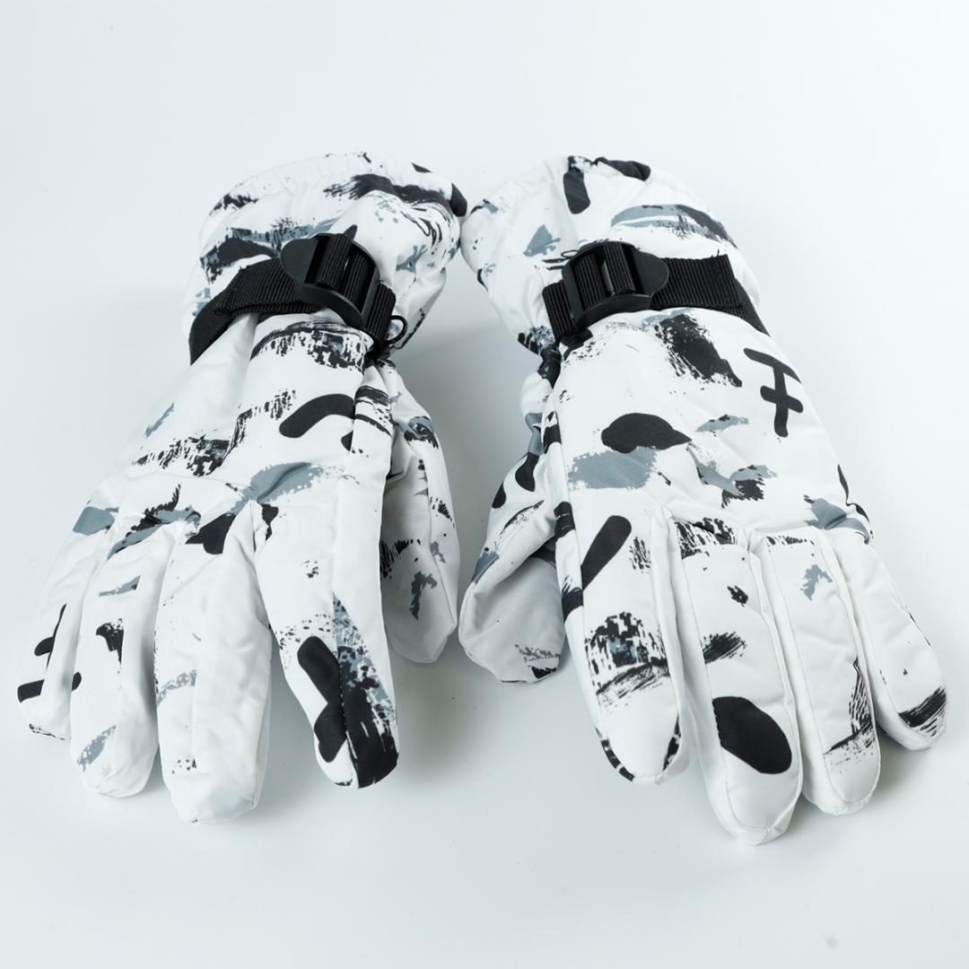 PayPayフリマ｜手袋 スキーグローブ メンズ ホワイト(L) 手袋