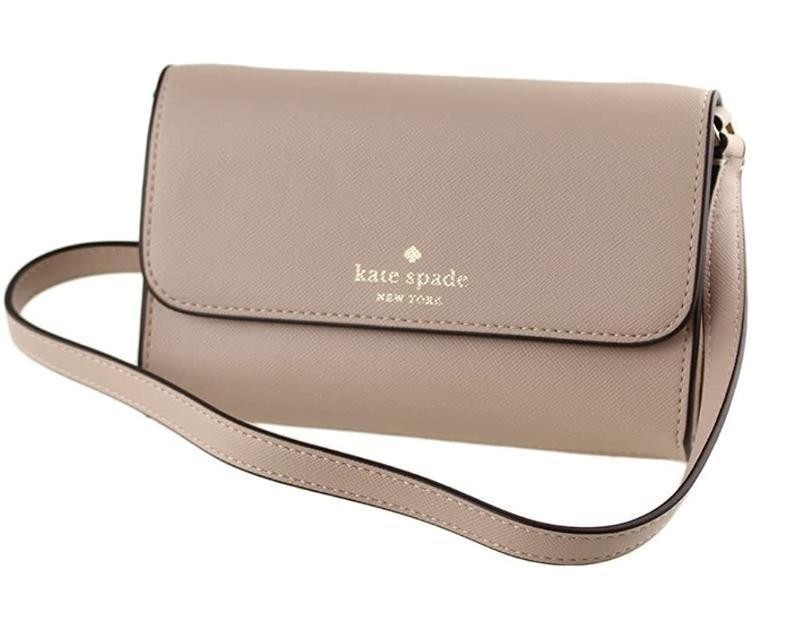 新品/kate spade/ ベージュ】フラップ ケイトスペード スマホ