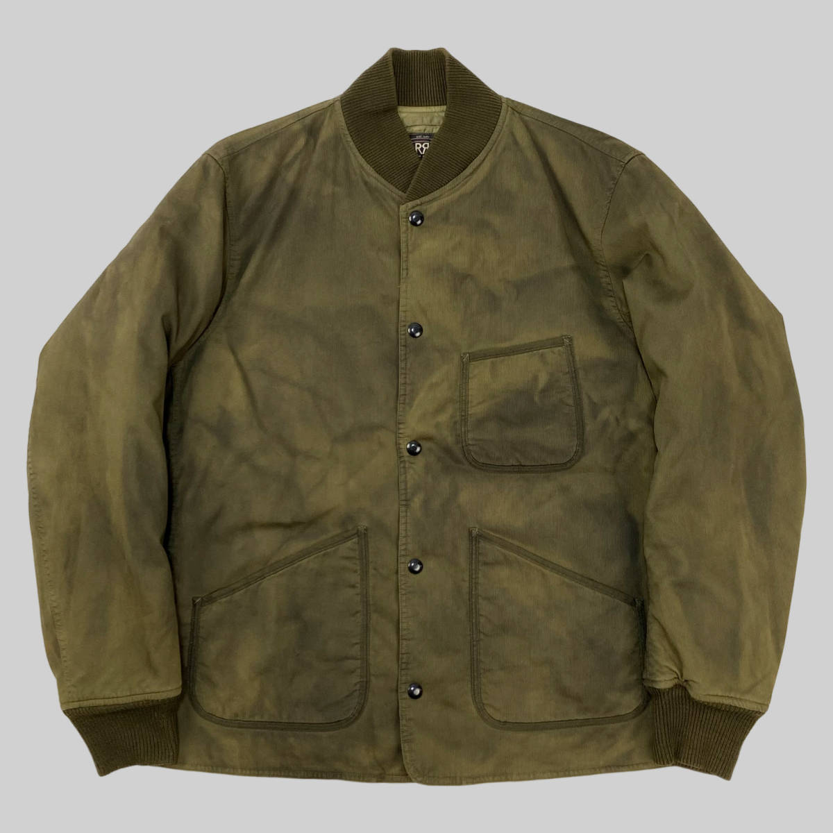 オイルペイント 【美品】RRL BEACH CLOTH JACKET ダブルアールエル