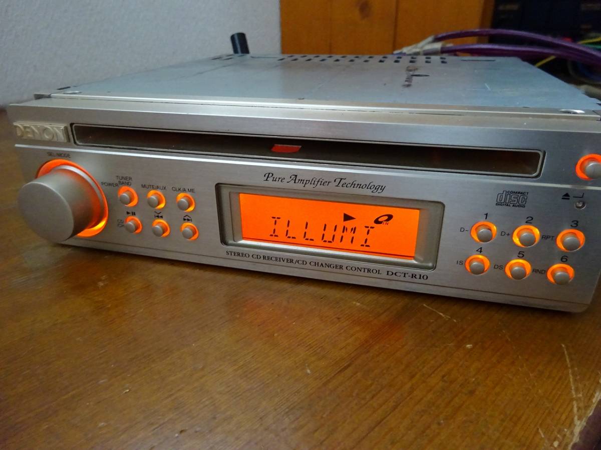 特価】 DENON DCT-R10 1DIN CDレシーバー 美品です ienomat.com.br
