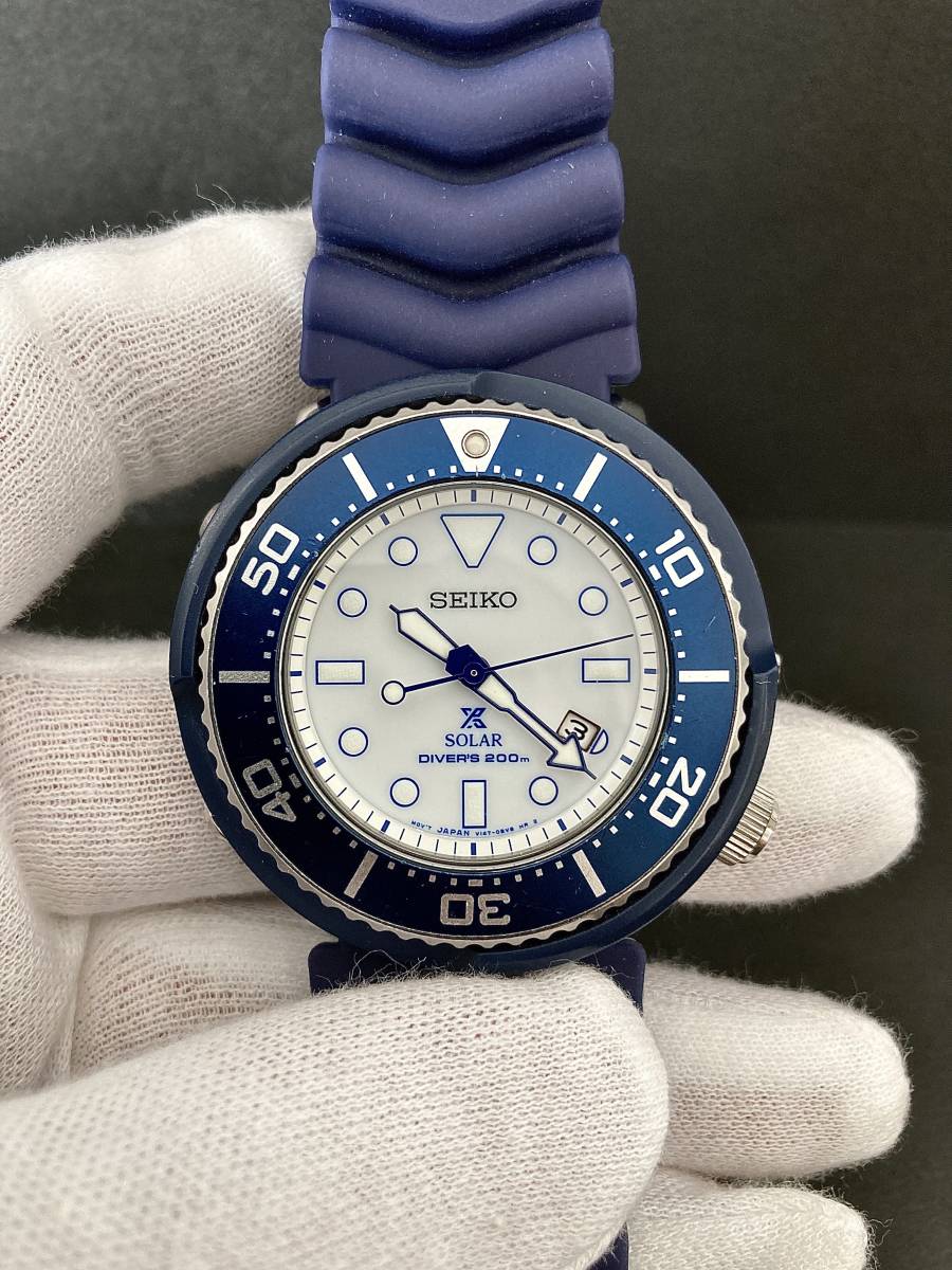 SHIPS別注 セイコー SBDN037 DIVER SCUBA 500本限定モデル ソーラー200Mダイバー V147-0BH0
