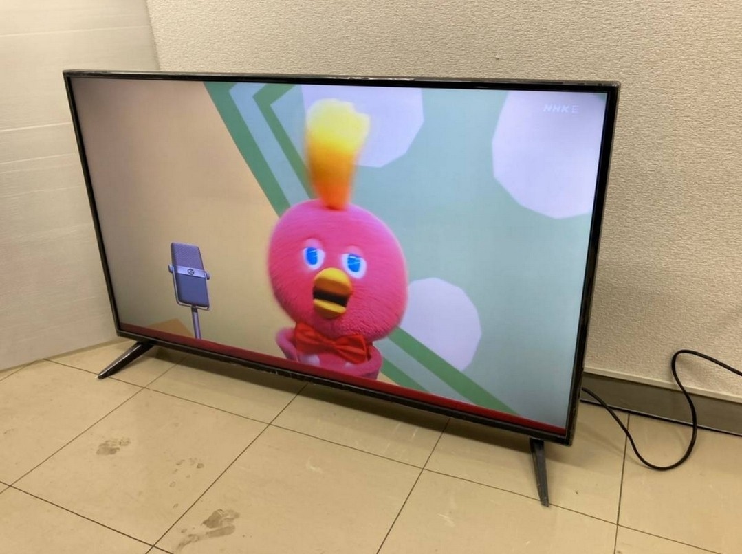 のサイズ 43V型 4K 液晶テレビ LE-431T4KT 外付け録画対応 MztKk