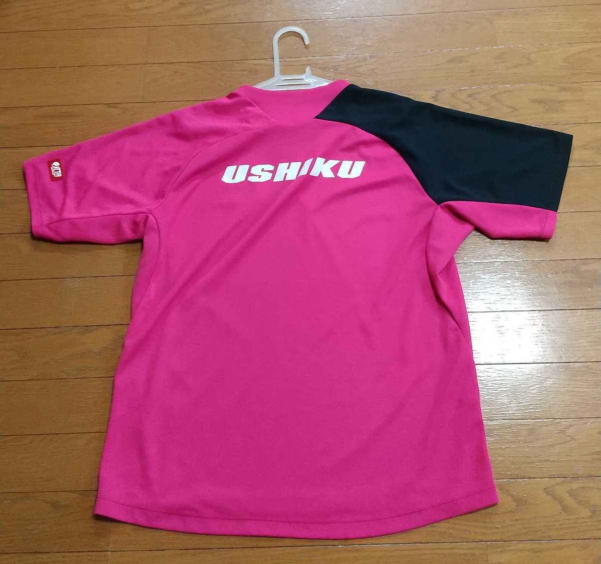  настольный теннис Mizuno рубашка розовый XL
