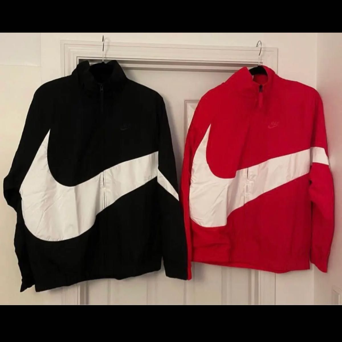 【完売品】NIKE HBR STMT WOVEN JKT BLK/RED【L】