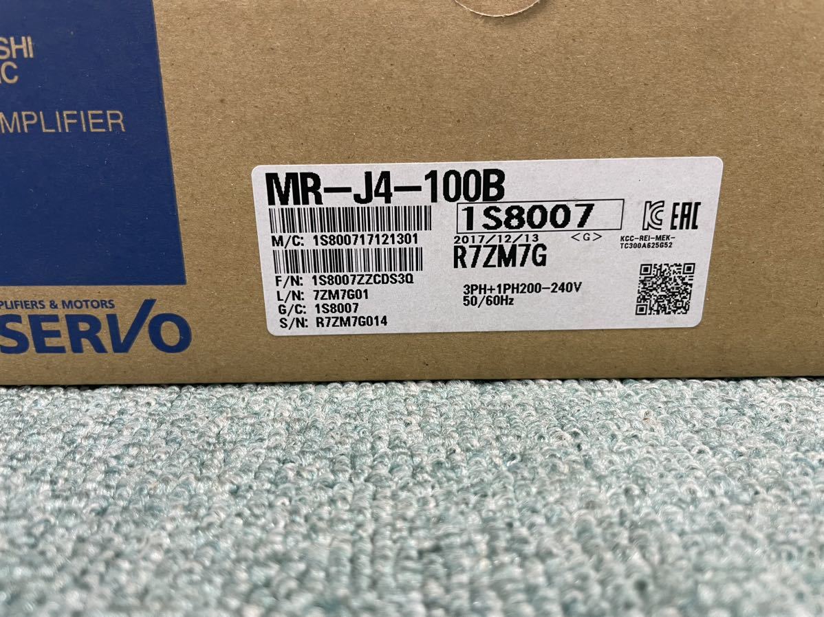 三菱】MR-J4-100B サーボアンプ MELSERVO-J4シリーズ | monsterdog.com.br