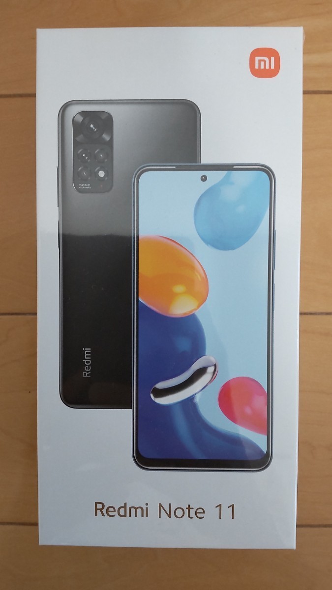 新品 未開封 SIMフリー Xiaomi(シャオミ) Redmi Note 11 star blue ...
