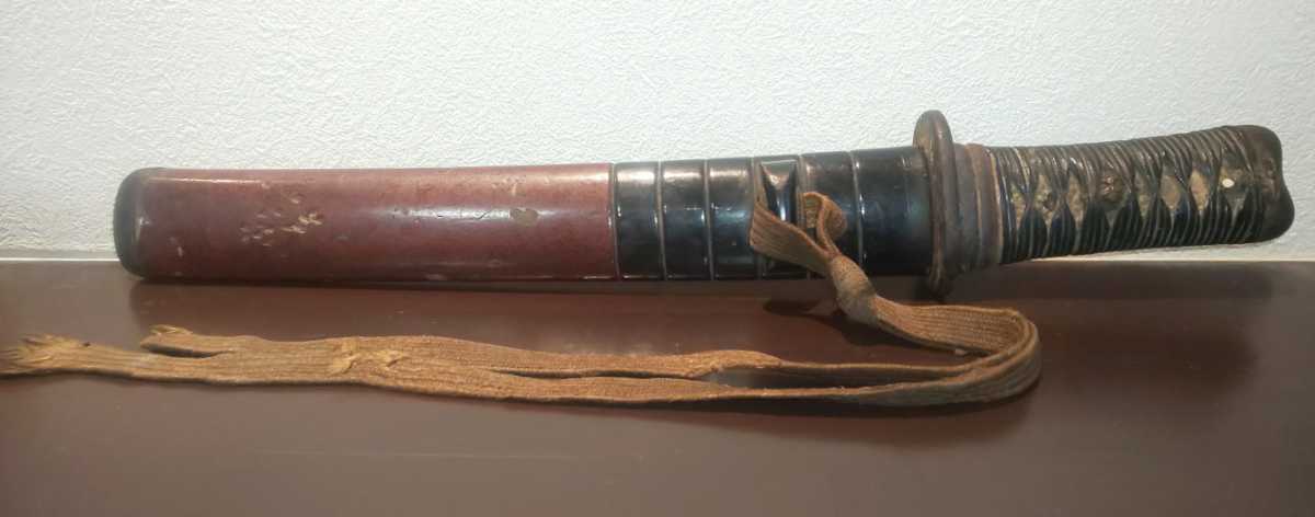 Отправленные товары Японский меч маленький меч старый японский военный меч схемы демоны в то время моно интерьер антиква