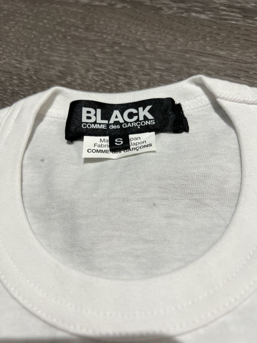 BLACKコムデギャルソン カットソー　　size S バスト44 丈63 未着_画像2