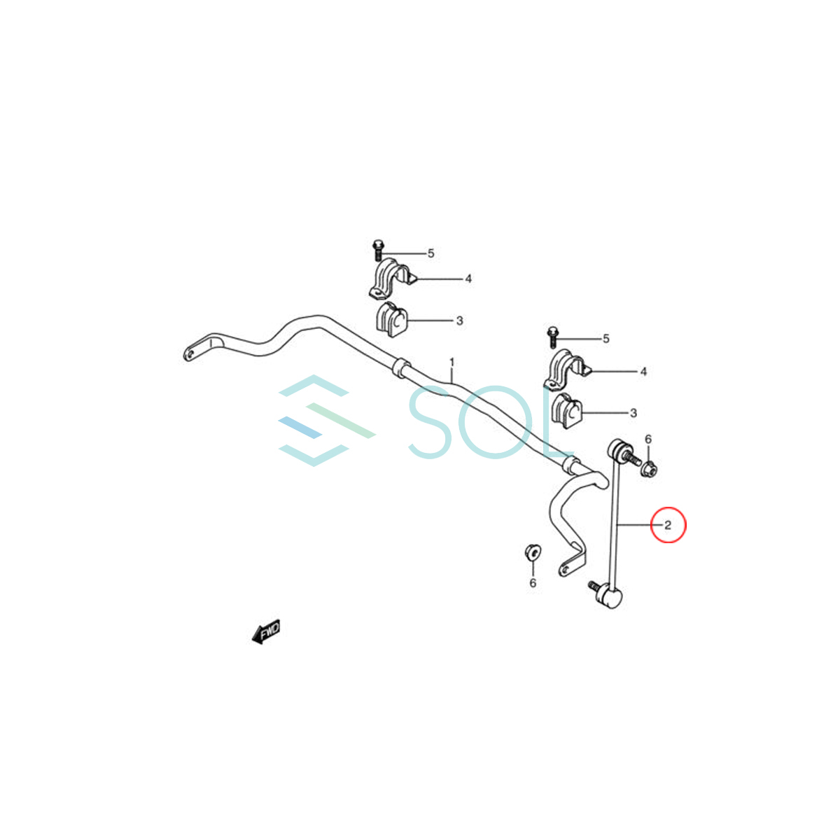 スズキ SX4(YA11S YA41S YB11S YB41S YC11S) キザシ(RE91S RF91S) フロント スタビリンク スタビライザーリンク 左右共通 42420-80J01_画像5