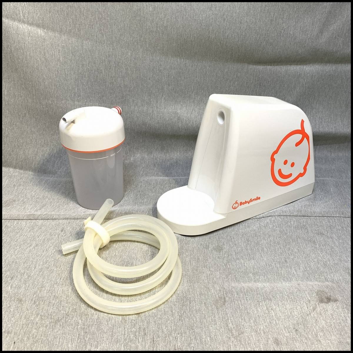 BabySmile/merci Pot/メルシーポット/S-502/鼻水吸引器/鼻吸い器/ポータブル吸引器/中古 | 専用 メルシーポット Merci Pot S-502 アダプタのみ | oxygencycles.in