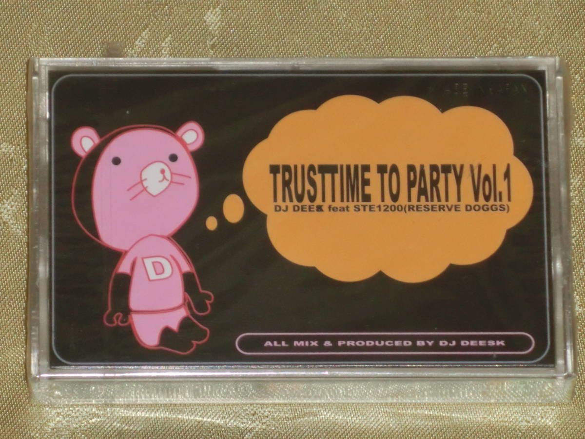 新品未開封　MIXTAPEミックステープ ☆音源データ付☆DJ DEESK TRUSTTIME TO PARTY VOL.1 ★MURO KIYO R&B　_画像1