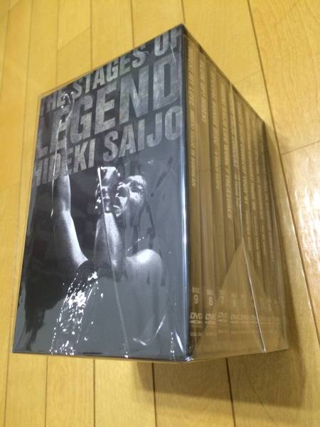 即決【未開封 新品】 DVD BOX ■ THE STAGES OF LEGEND～西城秀樹 ～